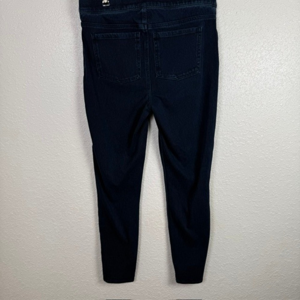Spanx Jean-ish Leggings Skinny Shaping Pull On Twilight‎ Sleek Indigo Large - Picture 4 of 12
